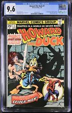 HOWARD THE DUCK #1 - CGC 9.6 WP - NM+ 1ST BEVERLY SWITZLER picture