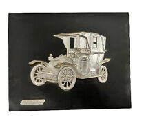 Vintage 1914 Renault Diligree on Leather Canvas picture