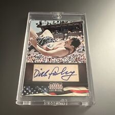 2012 Panini Americana Heroes and Legends Auto 2/3 Colorized Dick Fosbury picture