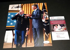 BENNIE ADKINS Medal of Honor SIGNED 8x10 Photo JSA COA MOH  picture