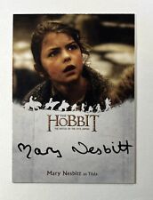The Hobbit Battle Of Five Armies Mary Nesbitt as Tilda Autograph Card Auto MN picture