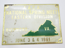 June 3 &4 1961 AACA National Spring Meet Eastern Division Richmond VA (A5) picture