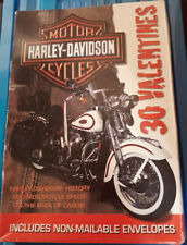 1999 COLLECTIBLE HARLEY DAVIDSON VALENTINE CARDS NIB PICS OF BIKES WITH STATS picture