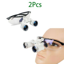 2PCS Dental Equipment Surgical Medical Binoculars with LED Headlamp Telescope picture