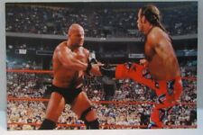 1999 DuoCards Wrestlemania XIV Promotional Card #1 Shawn Michaels, Steve Austin picture