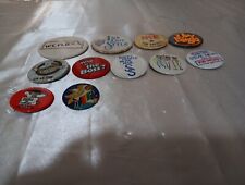 Vtg Button Pins Mixed Lots Of ( 11) Different Sizes picture