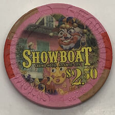 Showboat Atlantic City Casino $2.50 Chip - Atlantic City New Jersey House Mold picture