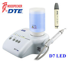 Woodpecker DTE D7 LED Dental Ultrasonic Scaler + 8pc Tips HD-7L Handpiece Bottle picture