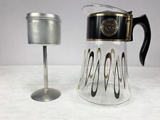 David Douglas Flameproof G04 Glass Carafe 8 Cup Coffee Percolator w/ Insert Pot picture