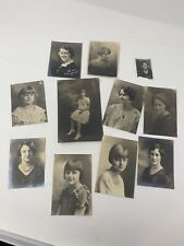 Lot Of 11 Late 20s Early 30s Photographs Lovely Ladies  picture