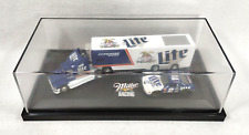 1997 NASCAR Set #0910 Rusty Wallace Diecast TRANSPORTER Truck +1/64 Car Matchbox picture