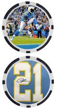 LADAINIAN TOMLINSON - SAN DIEGO CHARGERS - POKER CHIP - ***SIGNED/AUTO*** picture