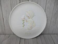Vintage 1991 Precious Moments 523860 Plate Christmas Blessings Series picture