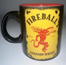 Fireball Cinnamon Whiskey Mug Collectable Advertising Red Hot 20 oz Coffee Cup picture