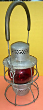 Vintage Adlake Kero w/ Smooth Red Globe - AS IS picture