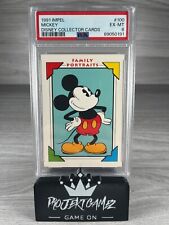 1991 Impel Disney Collector Cards Mickey Mouse 100 Mickey's Bio PSA 6 picture