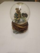 Boyd's Bear Collection Heros Fireman Musical Water Ball Snow Globe picture