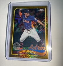 2024 Topps Jose Altuve #T89C-74 35th Anniversary Chrome (Series One) 48/50 picture