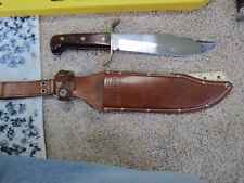 Vintage Western W49 Bowie knife made in USA with sheath (lot#18063) picture