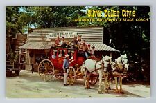 Branson MO-Missouri, Butterfield Stagecoach, Antique, Vintage Souvenir Postcard picture