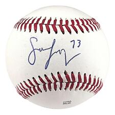 Sam Long Kansas City Royals Signed Baseball SF Giants Autograph Proof Auto picture