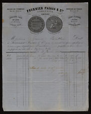 Invoice 1862 AMIENS COMERCE FABRICS SUPPLIER MANUFACTURERS 149 picture