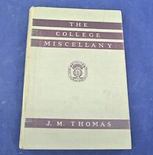 THE COLLEGE MISCELLANY, EDITE D BY J. M. THOMAS, UNIV. OF MN., 1940 picture