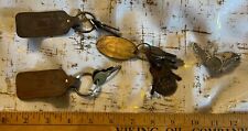 Antique Airplane Aviation Lot Key Keychain Pin Badge Button Advertisement VTG picture