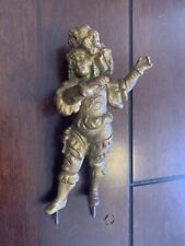 Spelter Metal French Musketeer Cavalier Statue AS IS * picture