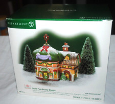 Department 56 Snow Village, NORTH POLE BEAUTY SHOPPE #56.05733, NM in box picture