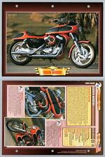 Corbin Warbird - 1996 - Custom - Atlas Motorbike Fact File Card picture