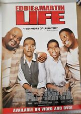 Eddie murphy Martin Lawrence in LIFE  27 x 40  DVD promotional Movie poster picture