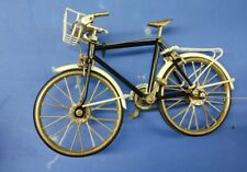 Mytek Vintage Die-Cast Black Racer Speed Bike Model Bicycle 1:10 Scale picture
