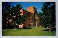 Alva OK-Oklahoma, Jesse J Dunn Hall, State College, Antique, Vintage Postcard picture