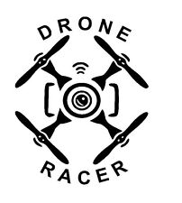 Drone Racing Vinyl Decal Sticker RC USA FPV Racer QuadCopter DJI Phantom d3460b picture