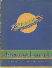 VTG 1944 PLANET JR AGRICULTURAL IMPLEMENTS CATALOG W/PRICE LIST SEEDERS/PLOWS+ picture