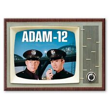 ADAM 12 TV Show Classic TV 3.5 inches x 2.5 inches Steel FRIDGE MAGNET Retro picture