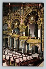 Boston MA-Massachusetts, Interior of the Majestic Theatre, Vintage Postcard picture