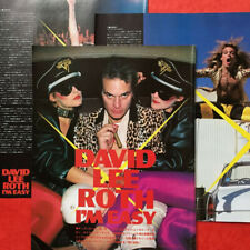 DAVID LEE ROTH STEVE VAI Billy Sheehan 1987 CLIPPING JAPAN MAGAZINE PG 1J 6PAGE picture
