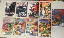 Wolverine Comic Lot Of 9 All Are In Excellent Condition Bagged And Boarded 🔥🔥 picture
