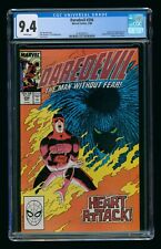 DAREDEVIL #254 (1988) CGC 9.4 ORIGIN 1st TYPHOID MARY WHITE PAGES picture