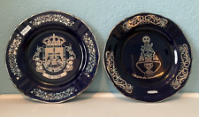 Vintage Cobalt Blue And Silver Oviedo & Virgen de Covadonga 8