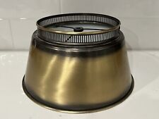 Vintage 50-60's Brass Metal Lamp Shade Mid Century Modern  picture
