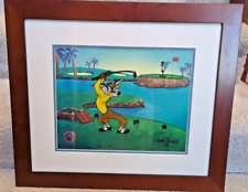 Chuck Jones Wile E. Coyote and Road Runner Framed Limited Edition Animation Cel picture