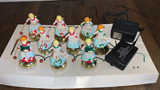 Vintage Mr. Christmas Merry Little Bell Chimers Musical Animated Choir SEE VIDEO picture