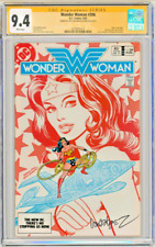 CGC SS 9.4 Wonder Woman #306 SIGNED by Jose Luis Garcia Lopez 1st New Cover Logo picture