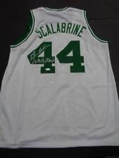 Brian Scalabrine Boston Celtics Autographed & Inscribed Custom Basketball Style picture