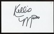 Kellie Martin signed autograph auto 3x5 Cut American Actress in in Life Goes On picture