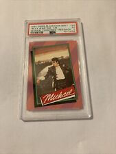 1984 Topps Michael Jackson series 1 “Billy Jean” No 1 in few countries #24 PSA 5 picture
