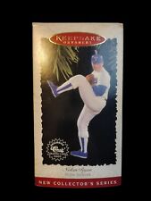 Hallmark Nolan Ryan Keepsake Ornament & Trading Card 1996 MLB Amricons picture